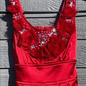 Girls size 8 Ruby Rox Christmas/holiday dress